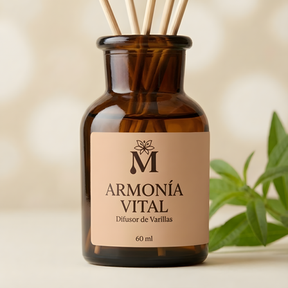 ARMONÍA VITAL - Difusor de Varillas